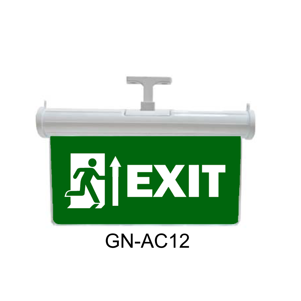 Işıklı Acil Çıkış Levhası (Exit Yukarı Koşan Adam) GN-AC12